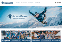Tablet Screenshot of boardfever.be